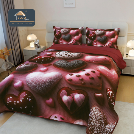 CUVERTURI - Cuvertura 3 Piese 5D - Inimioare Glazurate