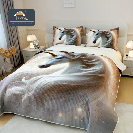 CUVERTURI - Cuvertura 3 Piese 5D - Unicornul Elegant