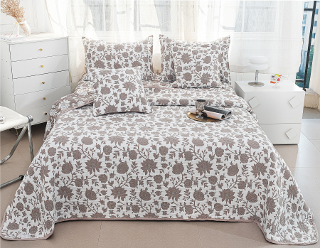 Cuverturi 5 Piese - Cuvertura 5 Piese 2 Fete Bumbac + In - Trandafiri