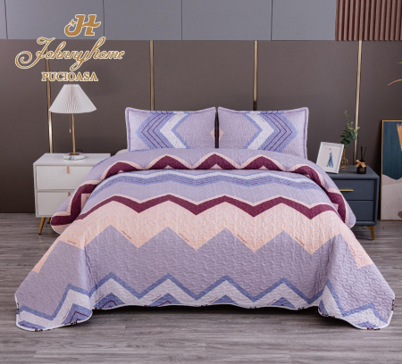 Cuvertura Din Bumbac Matlasat Cu 2 Fete - Indian Style [0]