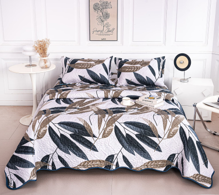 CUVERTURI - Cuvertura Din Bumbac Matlasat Cu Doua Fete - Dansul Frunzelor