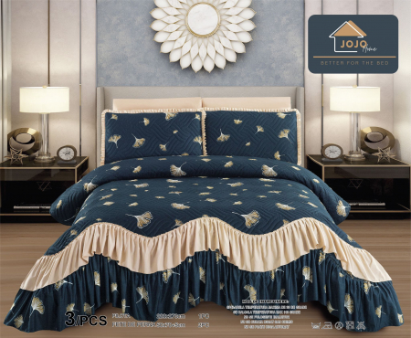 CUVERTURI - Cuvertura Finet Pemium - Bluemarin/Flowers