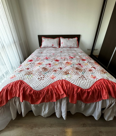 Cuvertura Finet Pemium - Roz/Floricele De Primavara [1]