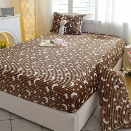 Husa Cocolino Model Gofrat Cu Stelute - Maro [11]