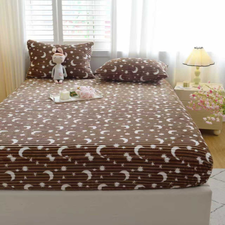 Husa Cocolino Model Gofrat Cu Stelute - Maro [10]