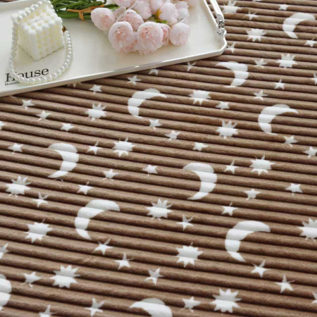 Husa Cocolino Model Gofrat Cu Stelute - Maro [2]