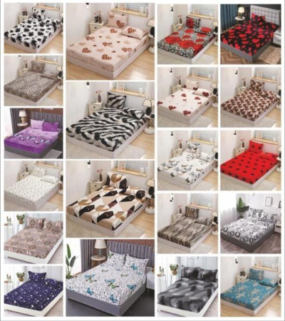 Husa cu Elastic si Fete de Perna Cocolino - Bleu Cu Fluturasi [1]