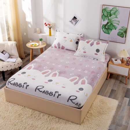 Husa cu Elastic si Fete de Perna Cocolino - Rabbit [1]