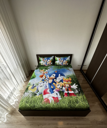 Husa cu Elastic si Fete de Perna Din Finet - Gasca Sonic [3]