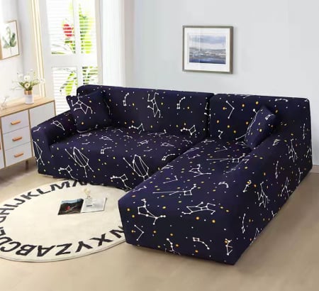Husa Elastica Pentru Fotoliu/ Canapea/ Coltar - Constelatii HUSE CANAPELE & SCAUNE - Husa Elastica Pentru Fotoliu/ Canapea/ Coltar - Constelatii