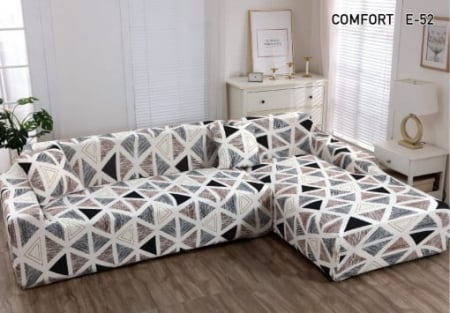 Husa Elastica Pentru Fotoliu/ Canapea/ Coltar - Hasurat HUSE CANAPELE & SCAUNE - Husa Elastica Pentru Fotoliu/ Canapea/ Coltar - Hasurat