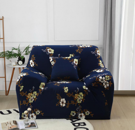 HUSE CANAPELE & SCAUNE - Husa Elastica Pentru Fotoliu/ Canapea/ Coltar - Black & White