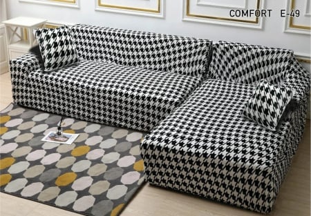 Husa Elastica Pentru Fotoliu/ Canapea/ Coltar - ZigZag HUSE CANAPELE & SCAUNE - Husa Elastica Pentru Fotoliu/ Canapea/ Coltar - ZigZag