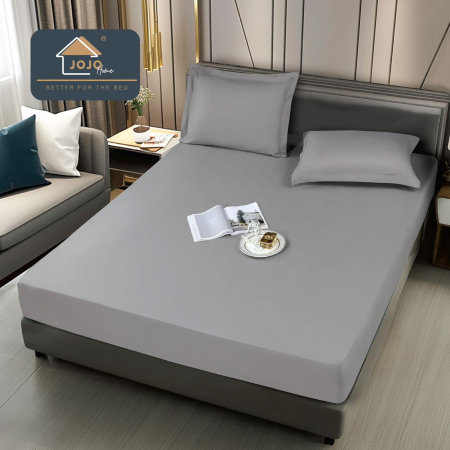 HUSE DE PAT CU ELASTIC - Husa Impermeabila 180x200cm - Gri