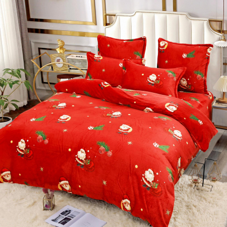 LENJERII DE PAT - Lenjerie Cocolino 6 Piese - Mini Santa