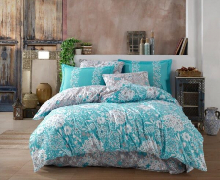 Lenjerie De Pat Bumbac 100% Poplin HOBBY - Doua Culori [0]