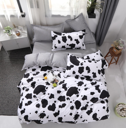 Lenjerie De Pat Bumbac Satinat Superior - Dalmatian [1]