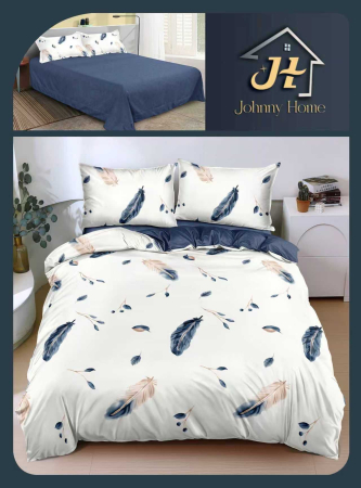 Cearceaf cu elastic - Lenjerie De Pat Bumbac Satinat Superior - Pene