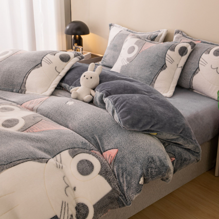 Lenjerie De Pat Cocolino 1 Persoana -  Pisicuta [0]