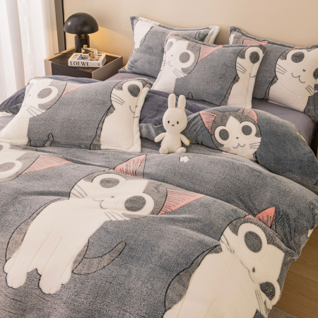 Lenjerie De Pat Cocolino 1 Persoana -  Pisicuta [1]