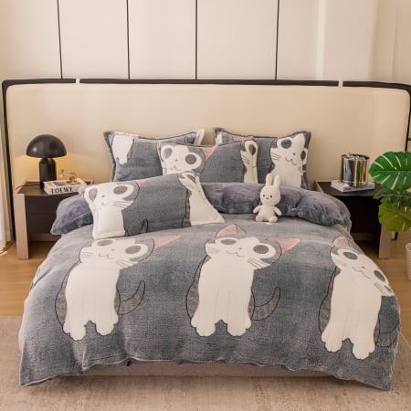 Lenjerie De Pat Cocolino 1 Persoana -  Pisicuta [3]