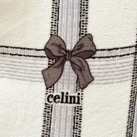 Lenjerie De Pat Cocolino 4 Piese Cu Cearceaf Pat Mare - Dungi Si Fundite [17]