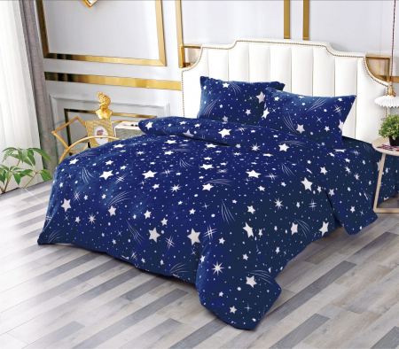 LENJERII DE PAT - Lenjerie De Pat Cocolino 4 Piese Cu Elastic - All About Stars