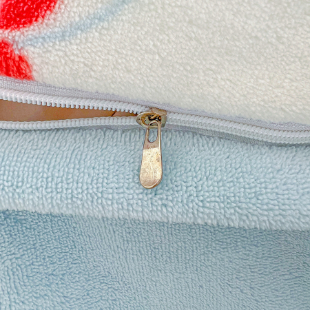 Lenjerie De Pat Cocolino 4 Piese Cu Elastic - Bleu Cu Dinozauri [16]