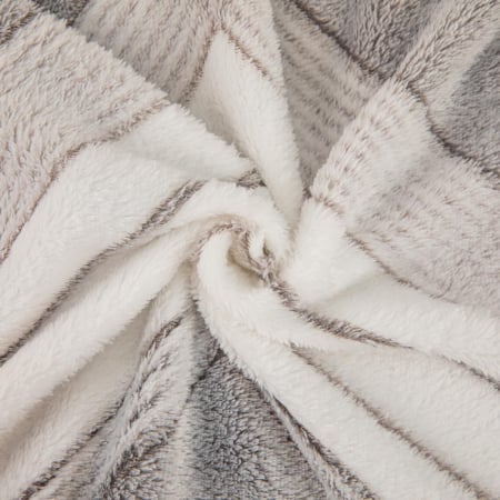 Lenjerie De Pat Cocolino 4 Piese Cu Elastic - Dungi In Zig Zag [3]