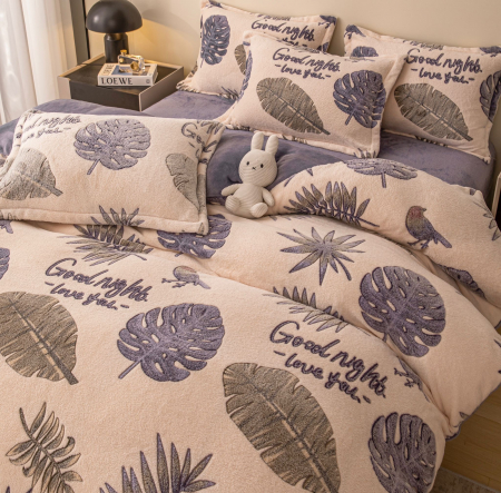 Lenjerie De Pat Cocolino 4 Piese Cu Elastic - Good Night Love [3]