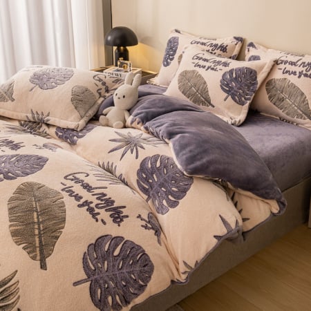 Lenjerii De Pat Cocolino - Lenjerie De Pat Cocolino 4 Piese Cu Elastic - Good Night Love