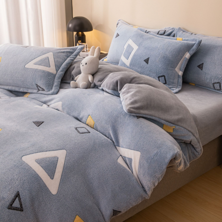 Lenjerie De Pat Cocolino 4 Piese Cu Elastic - Model Geometry [1]