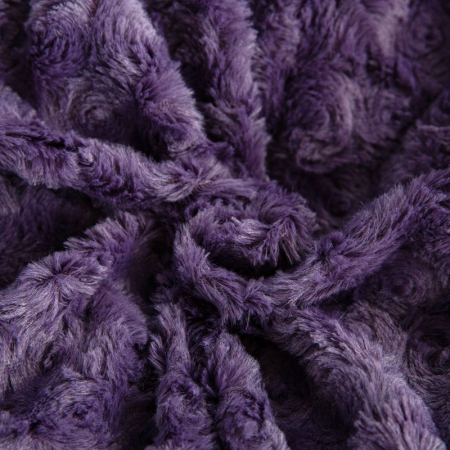 Lenjerie De Pat Cocolino 4 Piese Trandafiri - Mov [8]