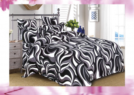 Lenjerie De Pat Cocolino 6 Piese - Zebra [1]