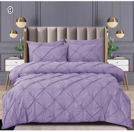 LENJERII DE PAT - Lenjerie De Pat Cu Pliuri - Lilac UNI
