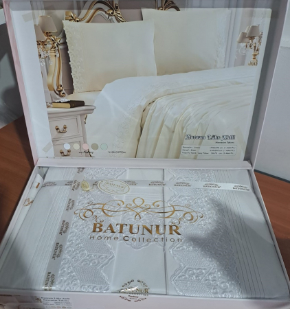 Lenjerie De Pat Din Bumbac 100% Ranforce - Alb [0]