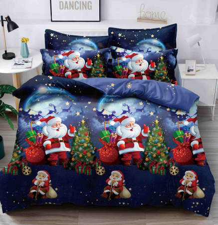 LENJERII 1 PERSOANA - Lenjerie De Pat Din Finet 1 Persoana - Happy Santa