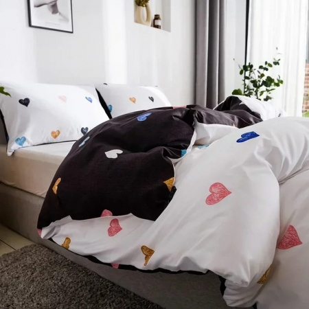 Lenjerie De Pat Din Finet Satinat - Love Is In The Air [5]