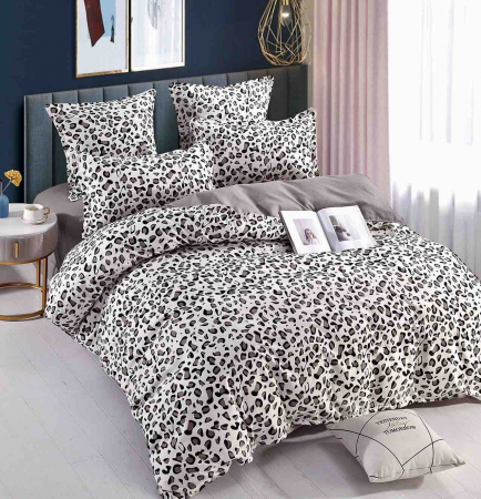 Lenjerii Bumbac Tip Finet - 1 Persoana - Lenjerie De Pat Finet 1 Persoana - Animal Print