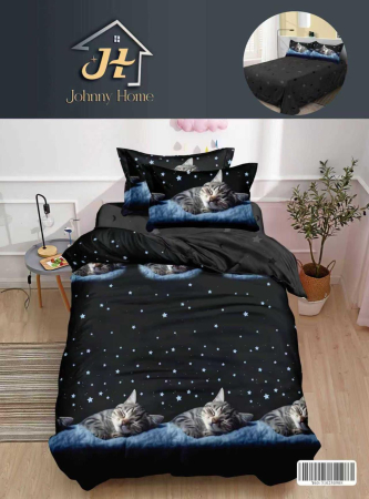 LENJERII 1 PERSOANA - Lenjerie De Pat Finet 1 Persoana - Pisicuta Somnoroasa