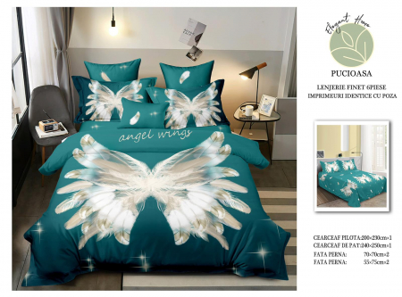 Cearceaf normal - Lenjerie De Pat Finet Premium - Angel Wings