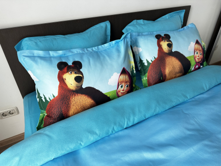 Lenjerie De Pat Finet Premium - Masha And Bear [2]