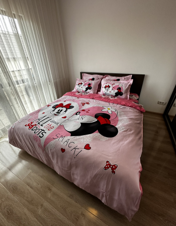 Lenjerie De Pat Finet Premium - Minnie Mouse All About The Dots [4]
