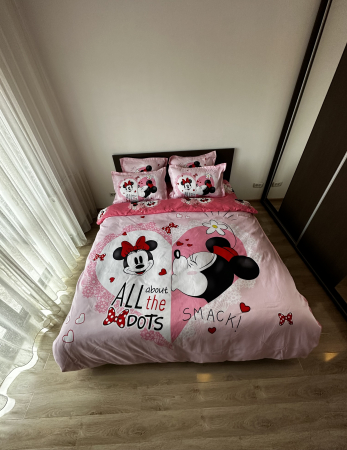 Lenjerie De Pat Finet Premium - Minnie Mouse All About The Dots [1]