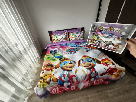 Lenjerie De Pat Finet Premium - Paw Patrol [3]