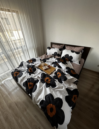 Lenjerie De Pat Finet Superior - Black Flowers [4]