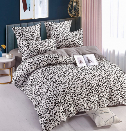 Bumbac Tip Finet Cu Elastic - Lenjerie De Pat Finet Superior Cu Elastic - Traditional Flowers