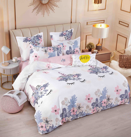 Bumbac Tip Finet 6 Piese - Lenjerie De Pat Finet Superior - Like A Unicorn