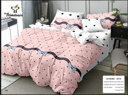 Lenjerie De Pat Finet Superior - Mini Inimioare [1]
