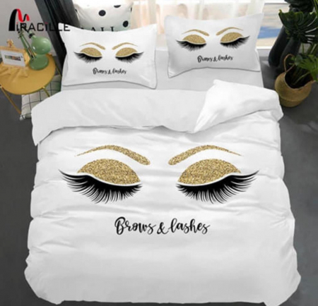 Bumbac Tip Finet 6 Piese - Lenjerie De Pat Finet - Lashes